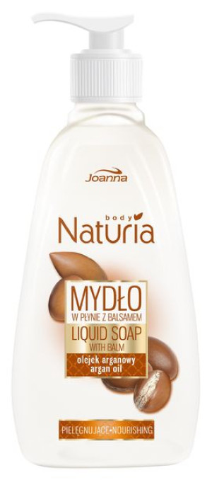 Joanna Naturia Body Mydło w płynie z balsamem Olejek Arganowy  500ml