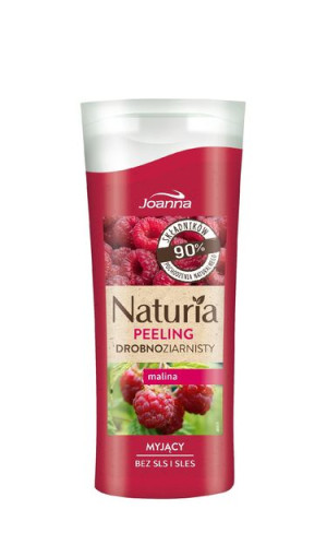 Joanna Naturia Peeling do ciała drobnoziarnisty Malina  100g