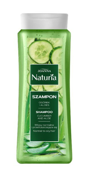 Joanna Naturia Szampon do włosów Ogórek i aloes 500ml