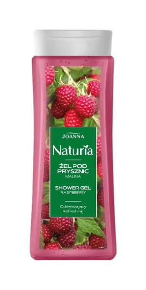 Joanna Naturia Żel pod prysznic Malina - odświeżający  300ml