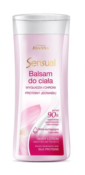 Joanna Sensual Balsam do ciała z proteinami jedwabiu 200 ml
