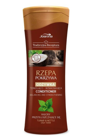 Joanna Tradycyjna Receptura Odżywka do włosów tonizująco-wzmacniająca Rzepa