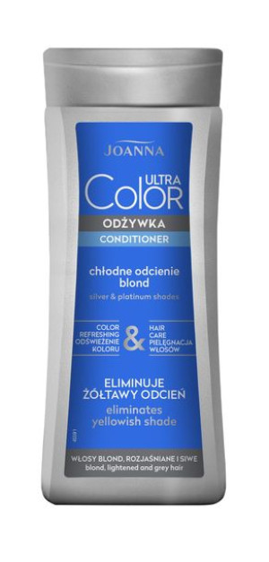 Joanna Ultra Color Odżywka do włosów - chłodne odcienie blond  200ml