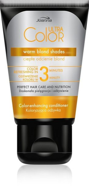 Joanna Ultra Color Odżywka do włosów koloryzująca - ciepłe odcienie blond