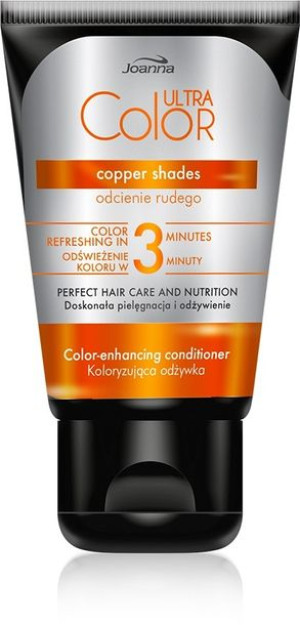 Joanna Ultra Color Odżywka do włosów koloryzująca - odcienie rudego  100g