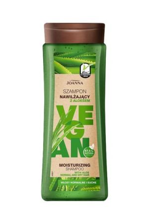 JOANNA VEGAN Aloes Szampon nawilżający 300ml.