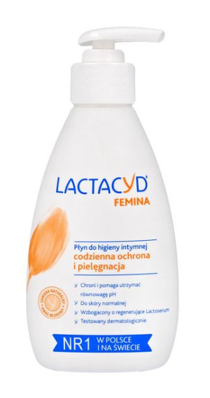 Lactacyd Femina Emulsja  do higieny intymnej - pompka 200ml