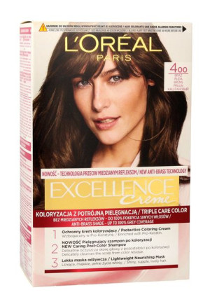 Loreal Excellence Creme Krem koloryzujący 4 brąz