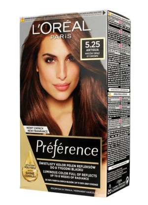 Loreal Farba Preference nr 5.25  Antigua Mroźny Brąz 1op.