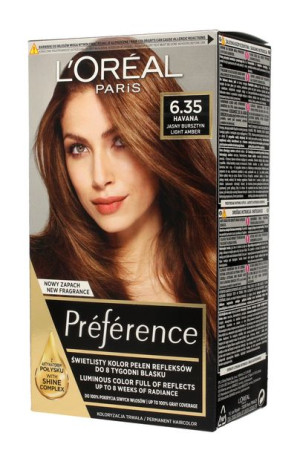 Loreal Farba Recital Preference A3 6.35 Havane Jasny Bursztyn
