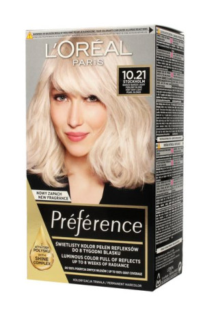 Loreal Farba Recital Preference Z2 Stockholm 10.21 Bardzo Bardzo Jasny Blon