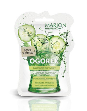 Marion Fit & Fresh Maseczka do twarzy Ogórek  7.5ml