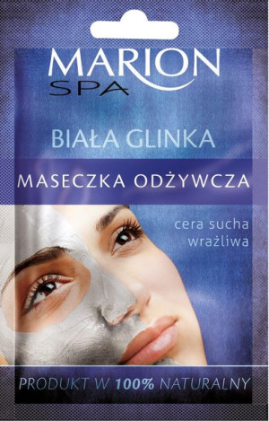 Marion Spa Maseczka na twarz z Białą Glinką Odżywcza 8g