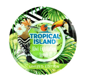 Marion Tropical Island Maseczka żelowa - Scrub do twarzy Kiwi  10g