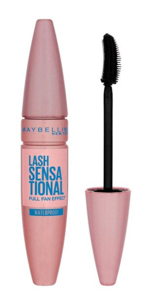 Maybelline Mascara Lash Sensational Very Black wodoodporna  9.5ml
