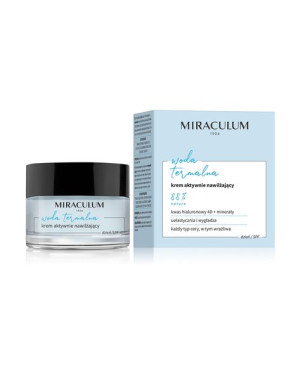 Miraculum Woda Termalna Krem aktywnie nawilżający na dzień  50ml