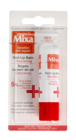 Mixa Bogaty Balsam do ust odżywczy 4.7ml