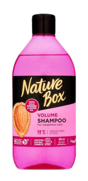 Nature Box Almond Oil Szampon do włosów wzmacniający  385ml