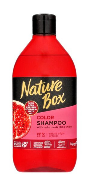 Nature Box Pomegranate Oil Szampon do włosów chroniący kolor  385ml