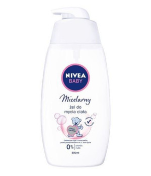 NIVEA BABY Żel d/mycia ciała/wł 500ml Micelarny&