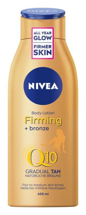 Nivea Body Balsam do ciała brązujący Firming+Bronze Q10  400ml