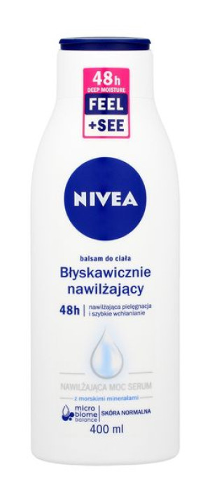 Nivea Body Balsam do ciała Express Hydration błyskawicznie nawilżający 400m