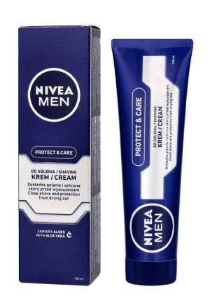 NIVEA FOR MEN Krem do golenia ochronny Protect & Care 100ml