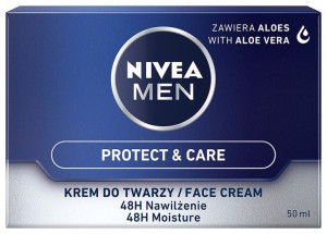 NIVEA FOR MEN Nawilżający krem do twarzy Protect & Care  50ml