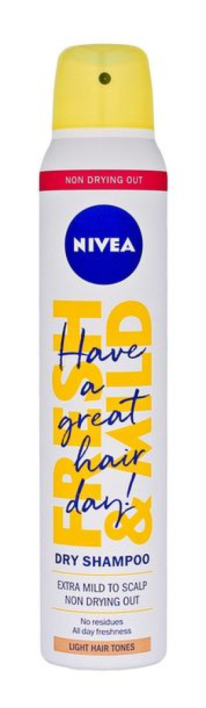 Nivea Fresh Revive Suchy Szampon do włosów 3in1 Light 200ml