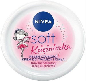 Nivea Krem SOFT - Księżniczka pudełko 100ml