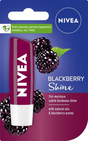 Nivea Lip Care Pomadka ochronna BLACKBERRY SHINE  4.8g