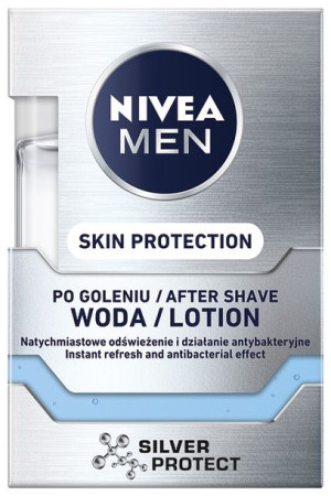 NIVEA MEN Woda p/goleniu SILVER PROTECT  81340