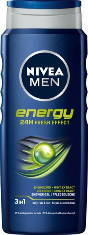 Nivea Men Żel pod prysznic Energy  500ml