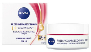 Nivea Przeciwzmarszczkowy Krem ujędrniający 45+ na dzień  50ml