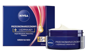 Nivea Przeciwzmarszczkowy Krem ujędrniający 45+ na noc  50ml