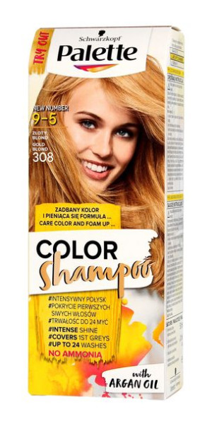 Palette Color Shampoo Szampon koloryzujący  nr 308 Złoty Blond  1op.
