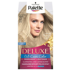 Palette Deluxe Farba do włosów permanentna nr 218 Srebrzysty Blond  1op.