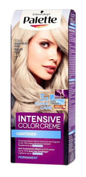 Palette Intensive Color Creme Krem koloryzujący nr 10-2 popielaty blond  1o