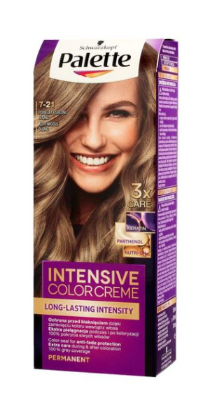 Palette Intensive Color Creme Krem koloryzujący nr 7-21 popielaty średni bl