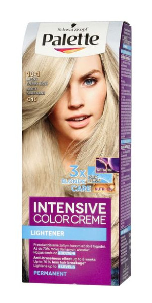Palette Intensive Color Creme Krem koloryzujący nr C10-mroźny srebrny blond
