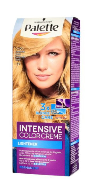 Palette Intensive Color Creme Krem koloryzujący nr E20-superjasny blond  1o