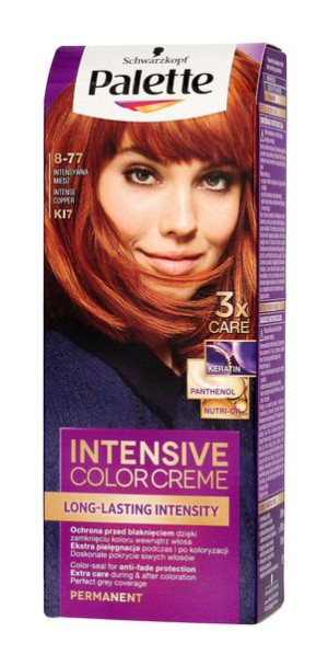 Palette Intensive Color Creme Krem koloryzujący nr K17-intensywna miedź  1o
