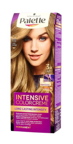 Palette Intensive Color Creme Krem koloryzujący nr N7-jasny blond  1op.