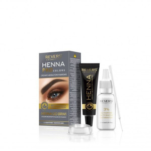 REVERS Kremowa Henna do brwi Pro Colors 1.1 grafitowa 1op.