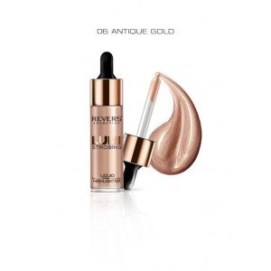 REVERS Lumi Strobing Rozświetlacz w płynie 06 Antique Gold 15ml