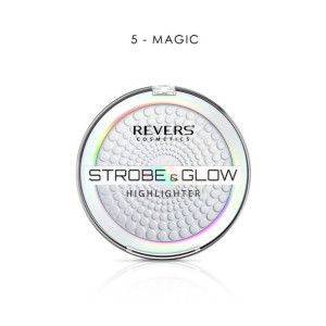 REVERS Puder rozświetlający STROBE & GLOW HIGHLIGHTER  05 Magic 8 g