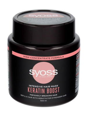 Schwarzkopf  Syoss Keratin Boost Intensywna Maska do włosów łamliwych 500ml