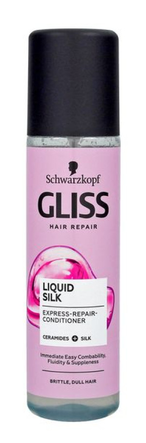 Schwarzkopf Gliss Kur Liquid Silk Odżywka-spray do włosów matowych  200ml