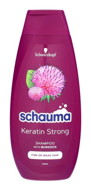 Schwarzkopf Schauma Szampon do włosów Keratin Strong 400ml