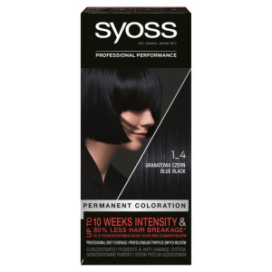 Schwarzkopf Syoss Farba do włosów Granatowa Czerń nr 1-4  1op.